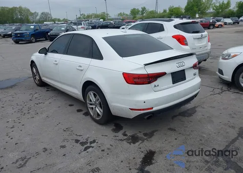 2017 Audi A4 2.0T Premium from USA, damaged, VIN WAUANAF46HN012459